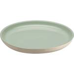 Emile henry (Франция) Керамична чиния emile henry dinner plate основна - цвят мента с екрю (eh 8925-v7)