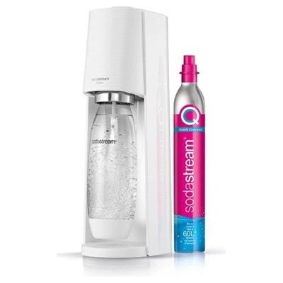 SodaStream Terra QC with CO2 & 1L PET bottle - bílá