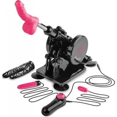 Dream Toys Sex Room Remote Control Thrusting Machine Black