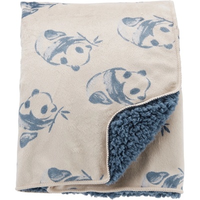 CARTER'S Deka sherpa baranček Blue Panda