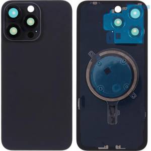 Apple OEM Заден Капак за iPhone 15 Pro с Рамка, Стъкло за Камерата и Магнитен Ринг - 4 цвята