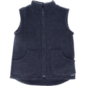 maximo Детски вълнен елек maximo Kid's Jersey Fleece Weste Casual vest - Navy Melange - размер 134/140 (EU) (703-7990-0415)