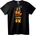 NOONEBRAND Тениска Добре е да не си добре - 3XL, Black
