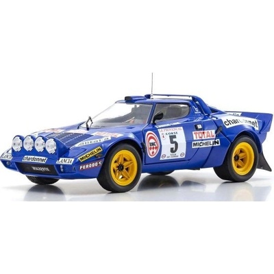 Kyosho Lancia Stratos HF B. Darniche Tour de Corse 1976 Nr.5 1:18