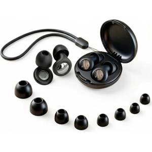 Tech-protect quietfit черни тапи за уши (5906302339921)