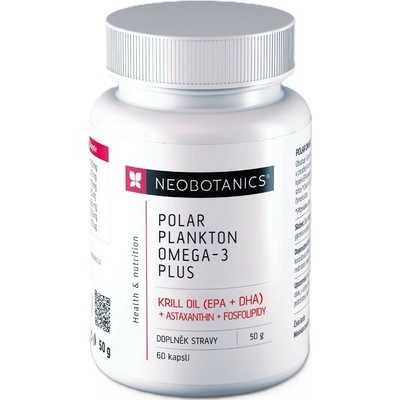 Neobotanics Polar Plankton Omega-3 Plus 60 kapsúl