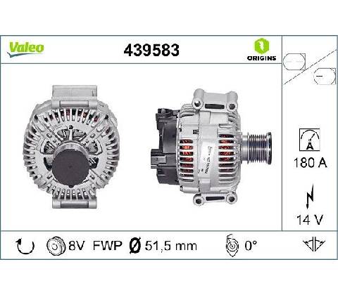 Alternátor VALEO 439583