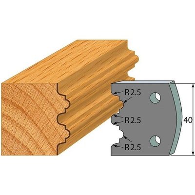 IGM Professional IGM Profil 108 - pár obmedzovačov 40x4mm SP F027-108