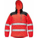 CERVA Cerva knoxfield hi-vis / Зимно светлоотразително яке с качулка - червено, размер l (0301046520003)