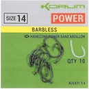 Korum Xpert Power Hooks Barbless vel.8 10 ks
