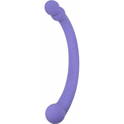 Good Vibes Only Double End Vibrator Leah Purple