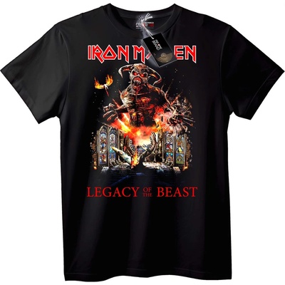NOONEBRAND Тениска Iron Maiden Наследство на звяра - 5XL, White