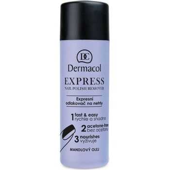 Dermacol expresní odlakovač na nehty Express Nail Polish Remover 120 ml