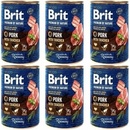 Brit Premium by Nature Pork with Trachea 6 x 400 g