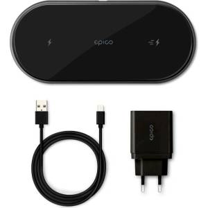 Epico Черен безжичен комплект за зареждане от epico (k-9915101300135)
