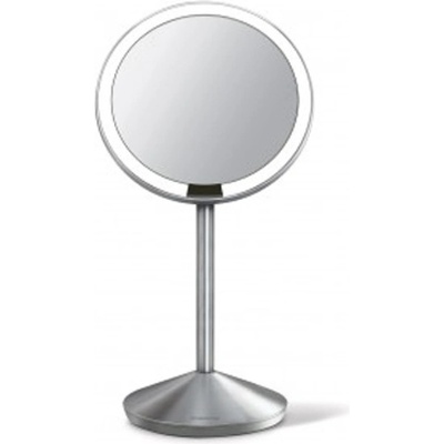Simplehuman Мини козметично огледало със сензор Simplehuman, стомана мат (ST3004)