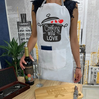 Art gift Престилка - Cooking with love