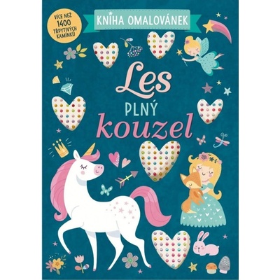 Les plný kouzel Kniha omalovánek