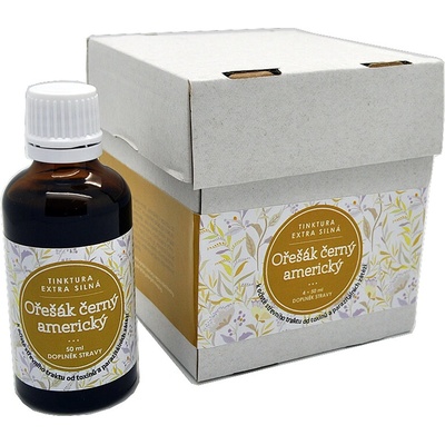 Dr. Clark Tinktúra Orech čierny balenie 4 x 50 ml