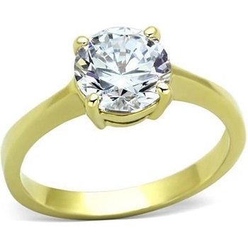 Šperky4U ocelový prsten se zirkonem AL 0014