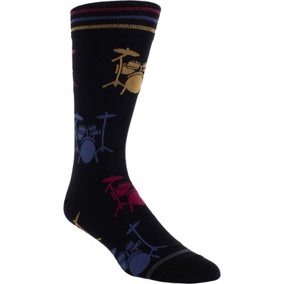 Perri´s socks чорапи perri´s socks - drums crew - black - psb304-001