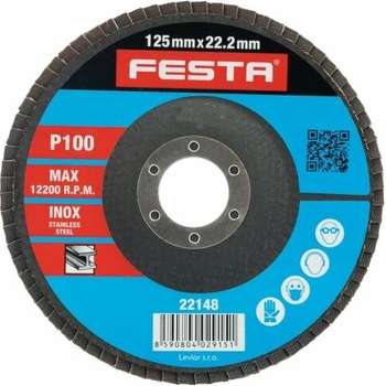 Festa Kotouč lamelový 125 mm P100 22148