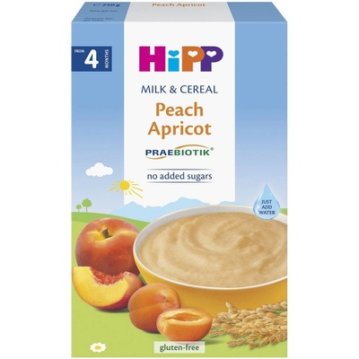 HiPP Mliečna kaša PRAEBIOTIK® broskyňa-marhula 250 g