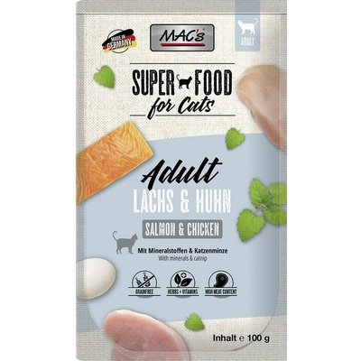 MACs Cat losos hydina a bylinka 100 g