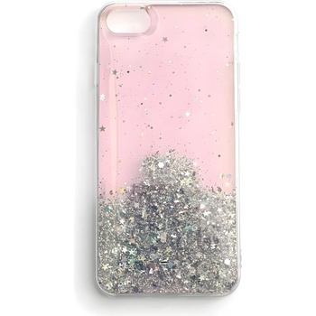 Wozinsky Силиконов калъф Wozinsky Star Glitter за Apple iPhone 12/iPhone 12 Pro - Светлорозов KP8723 (8723)