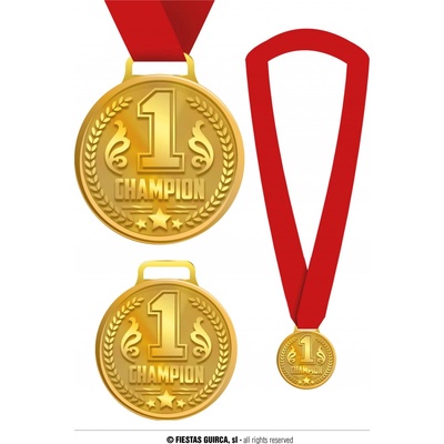 Medaile Champion zlatá šampión
