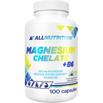 ALLNUTRITION Magnesium Chelate + B6 [100 капсули]