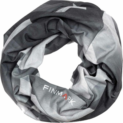 Finmark FS-117 multifunkčná šatka tmavo sivá