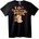 NOONEBRAND Тениска Призрачен сезон - 2XL, Black