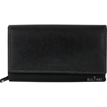 Image 1 of Sergio Tacchini Sergo tacichini 1200-155 nero, Черен Дамски Портфейл от Естествена Кожа