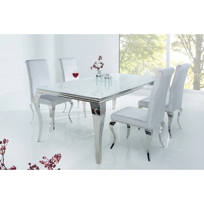 Bighome Barrock 180 cm biela/sivá