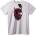 NOONEBRAND Тениска Демоничен Шлем - 7XL, White