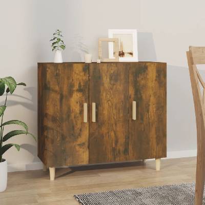 vidaXL 11461.828129 příborník kouřový dub 90 x 34 x 80 cm