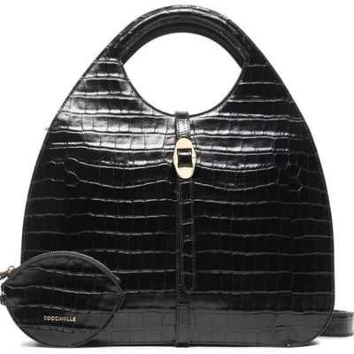 Coccinelle kabelka COSIMA medim croco noir
