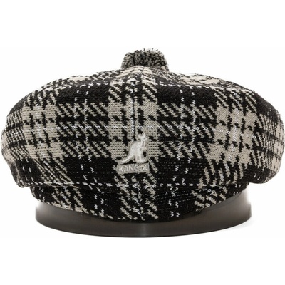 Kangol Baret New Heritage Flat Cap Black Check
