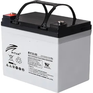 Ritar Оловна Батерия RITAR (EV12-33), 12V, 33 Ah, GEL, 195/ 130/ 160 mm (RITAR-EV12-33) - xtreme
