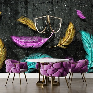 Art Gift Decor Фототапет неонови пера 2
