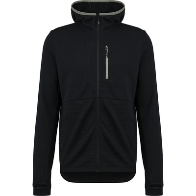 Stoic Мъжко поларено яке Stoic MerinoGrid285 NorrdalSt. Zip Hoody Fleece jacket - Black (005-5603-0111)