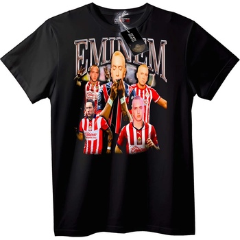 NOONEBRAND Тениска Емinem Футболна Легенда - XL, White