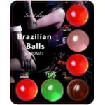 SECRETPLAY Лубрикант brazillian balls lubricant hot balls 6 units