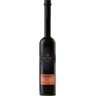 Marsen Exclusiv Broskyňovica Fairhaven 42,3% 0,5 l (čistá flaša)