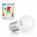 Whitenergy LED žárovka SMD2835 B45 E27 3W studená bílá