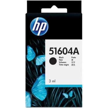 HP Оригиална касета за мастило hp 51604a Черен