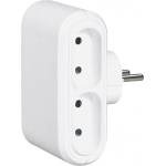 Legrand 4 sockets 6A Italian Standard White 50650