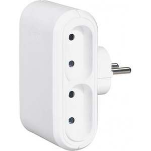 Legrand 4 sockets 6A Italian Standard White 50650