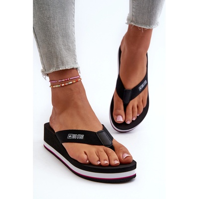 Big star shoes Дамски чехли с платформа Big Star Black Размер: BIG STAR SHOES | Cheren | ЖЕНИ | 41